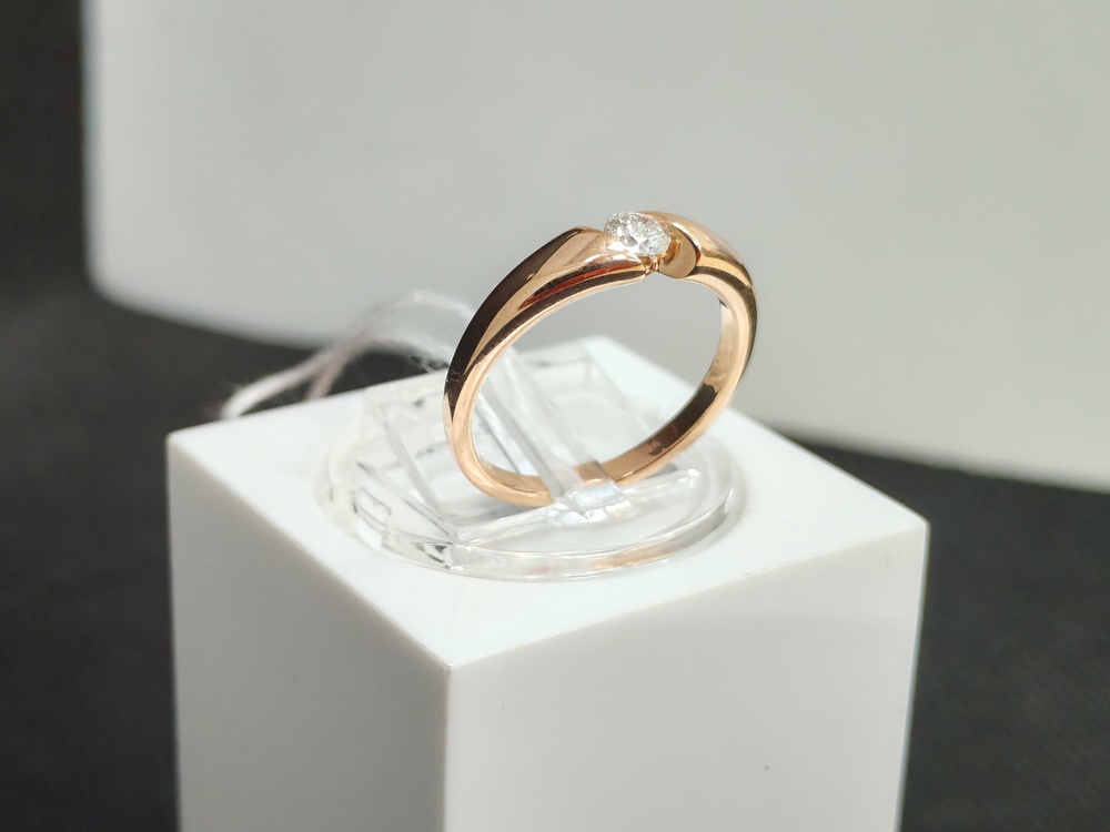 КОЛЬЦО БРИЛЛИАНТ Au 585