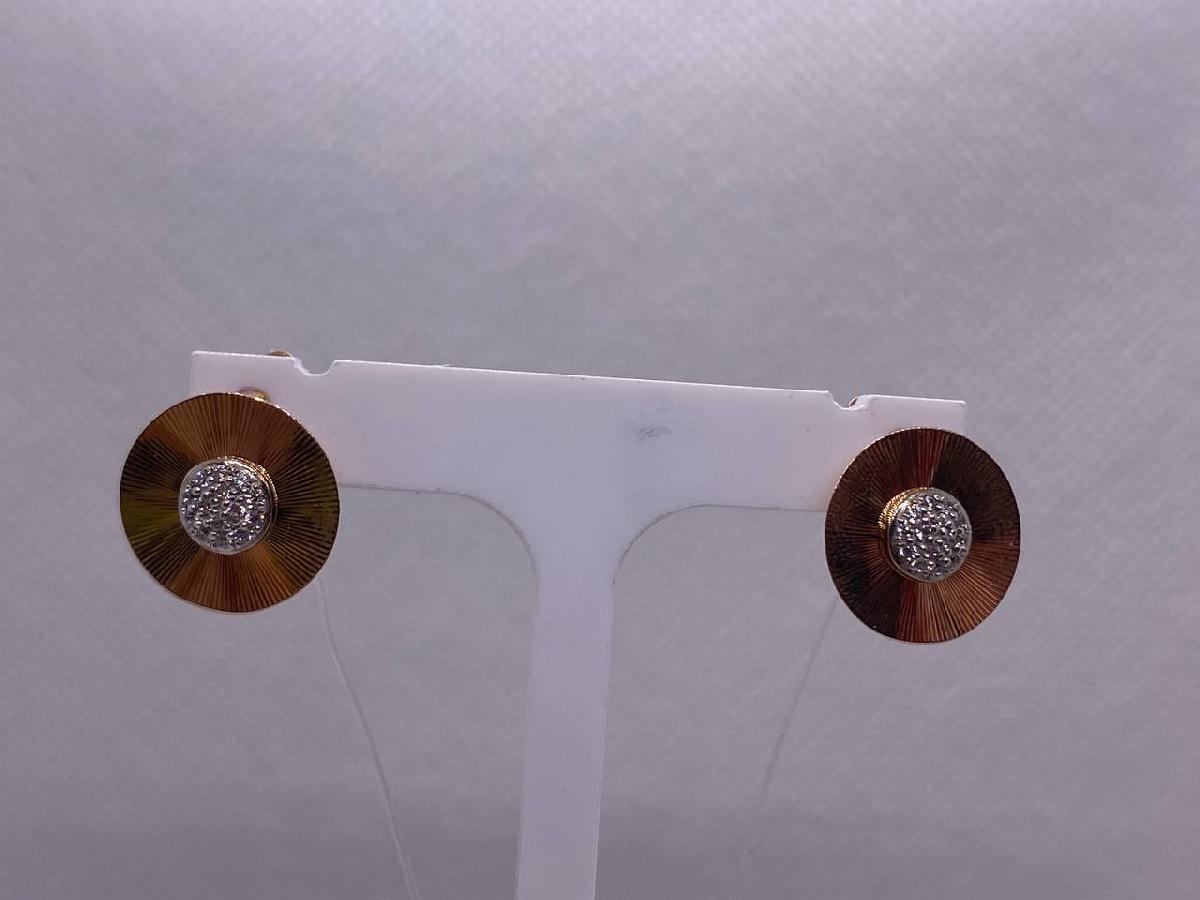 СЕРЬГИ С КАМНЯМИ (Au 585)