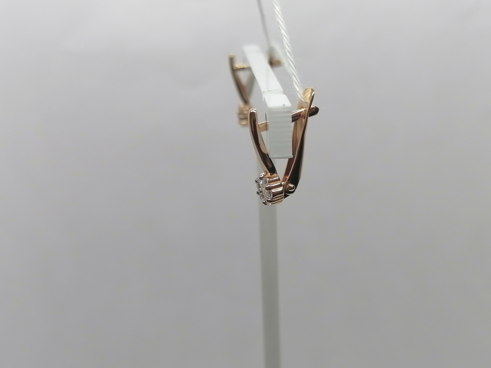 СЕРЬГИ БРИЛЛИАНТ (Au 585)