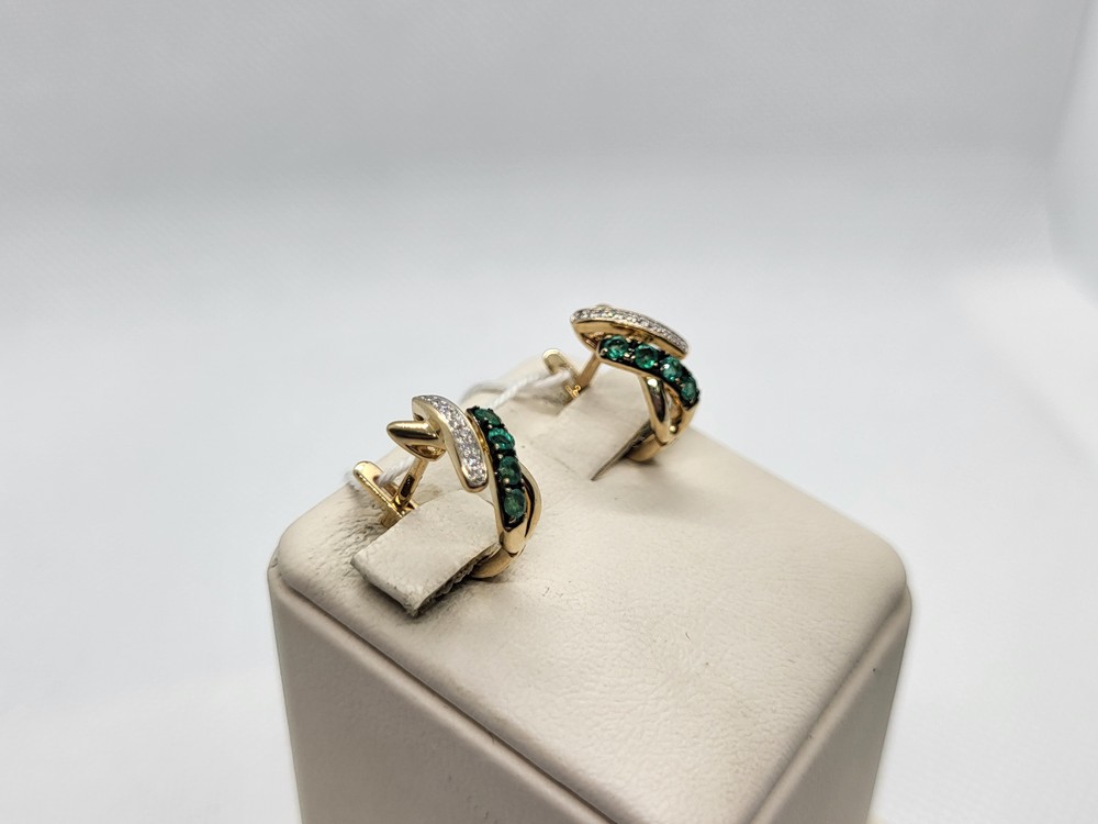 СЕРЬГИ БРИЛЛИАНТ (Au 585)