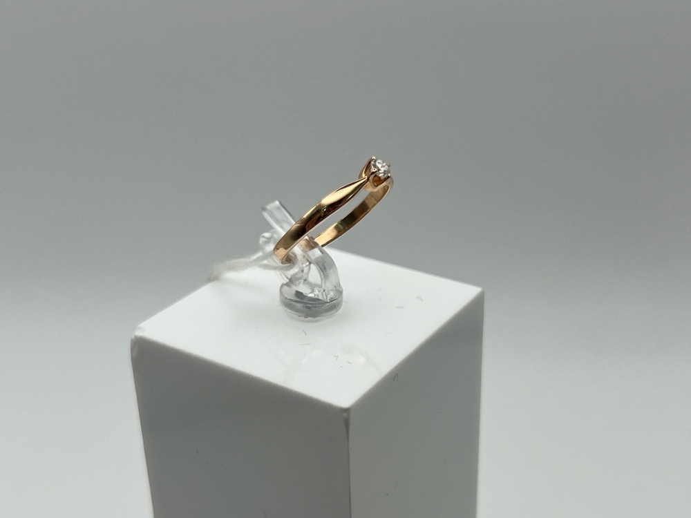 КОЛЬЦО БРИЛЛИАНТ Au 585