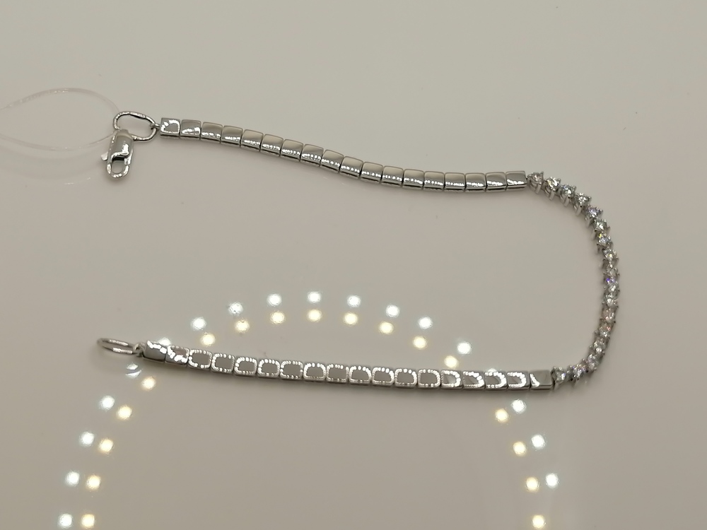 БРАСЛЕТ С КАМНЯМИ (Au 585)