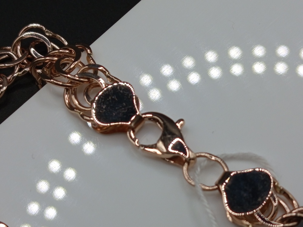 БЛБА585 БРАСЛЕТ ПОЛНОВЕСНЫЙ Бисмарк арбский (Au 585)