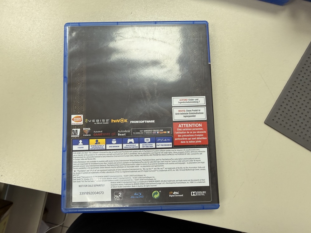 Игра Playstation 4 Dark Souls 3
