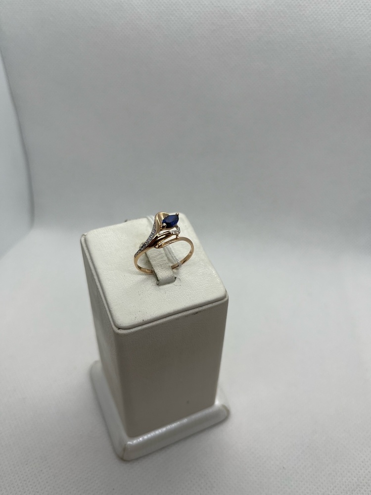 КОЛКМИ585 КОЛЬЦО С КАМНЯМИ (Au 585) КОЛКМИ585 КОЛЬЦО С КАМНЯМИ (Au 585)