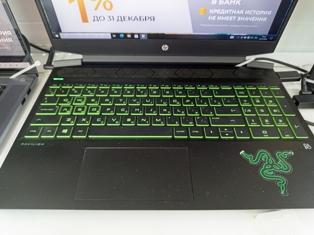 Ноутбук HP; Ryzen 5 4600H, GeForce GTX 1650, 8 Гб, 240 Гб, Нет