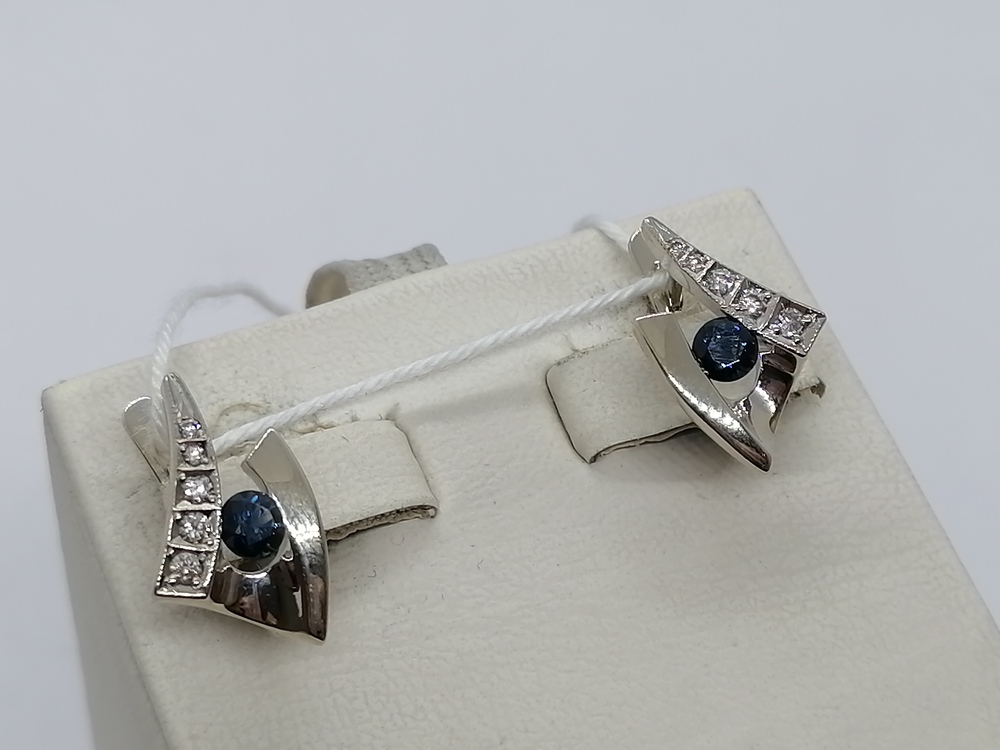 СЕРЬГИ БРИЛЛИАНТ (Au 585)