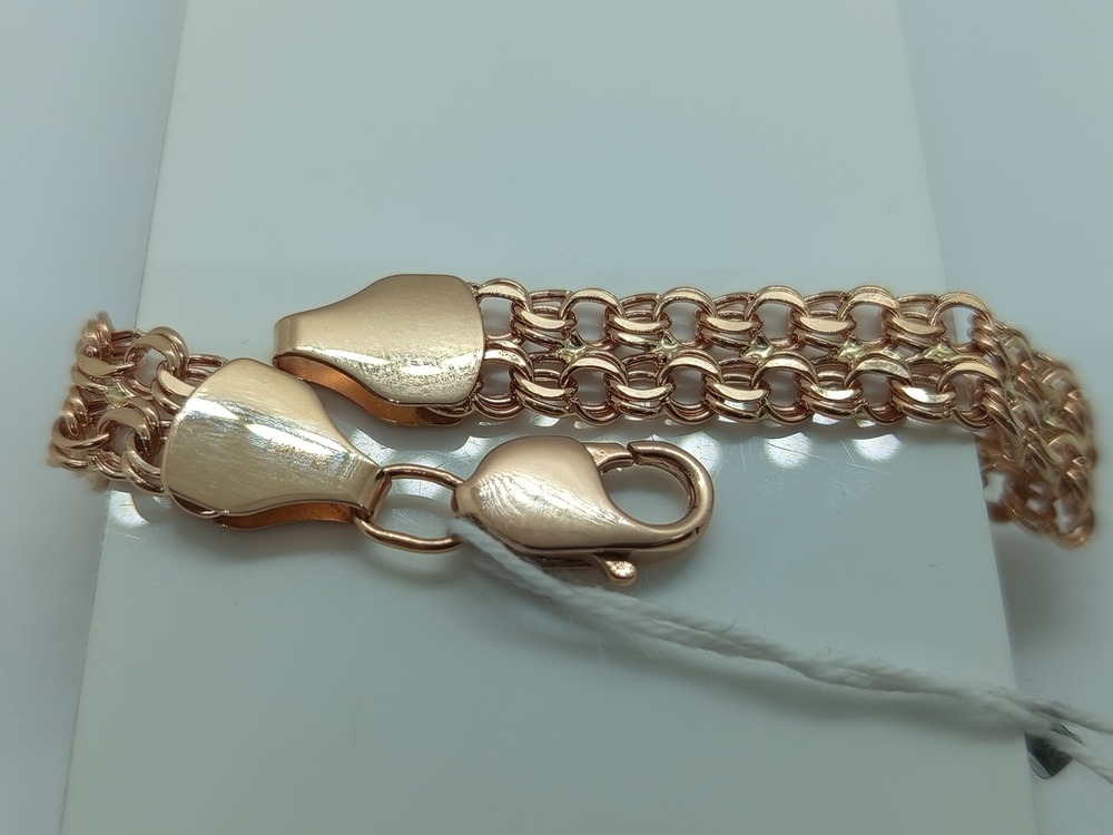 БРАСЛЕТ ПУСТОТЕЛЫЙ (Au 585)