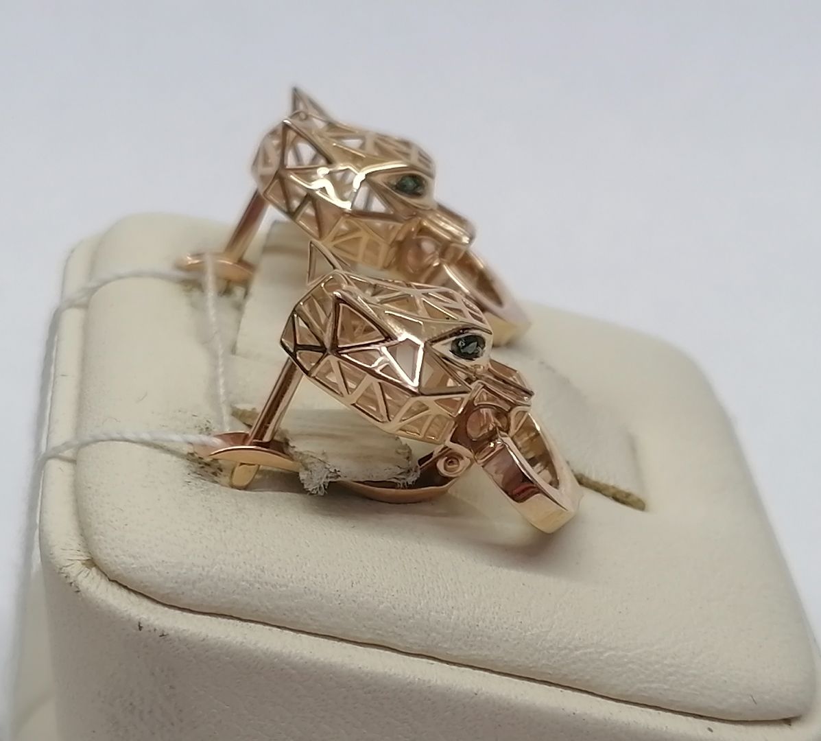 СЕРЬГИ С КАМНЯМИ (Au 585)