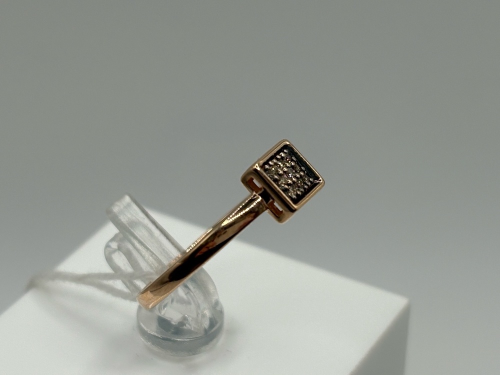 КОЛКМИ585 КОЛЬЦО С КАМНЯМИ (Au 585)