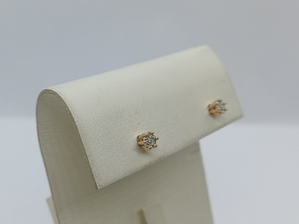 СЕРЬГИ БРИЛЛИАНТ (Au 585)