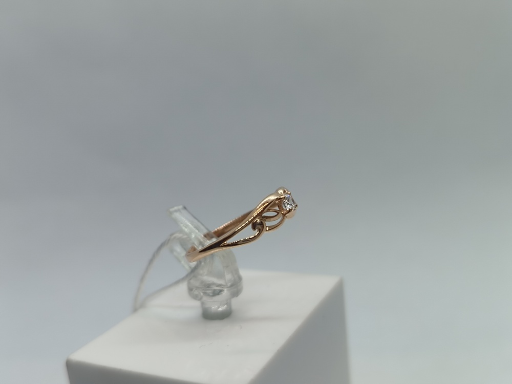 КОЛЬЦО С КАМНЕМ (Au 585)