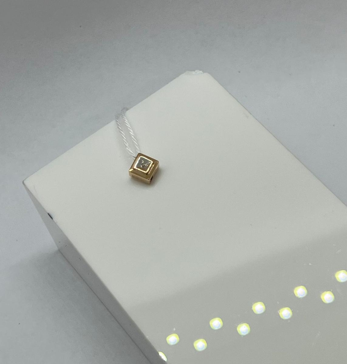 ПОДКМ585 ПОДВЕСКА С КАМНЕМ (Au 585)