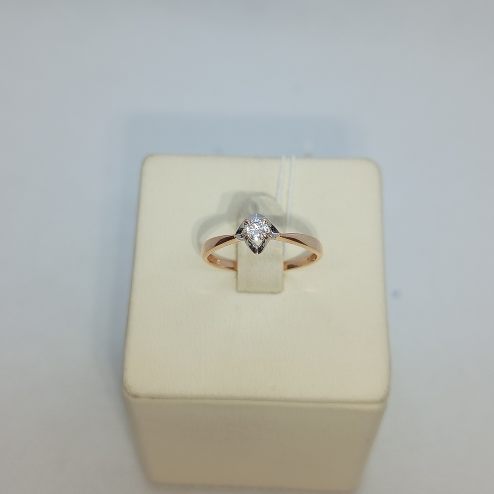 КОЛЬЦО С КАМНЕМ (Au 585)