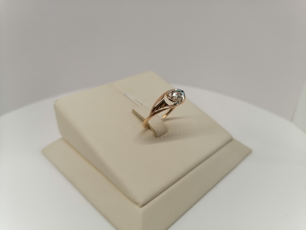 КОЛЬЦО БРИЛЛИАНТ Au 585