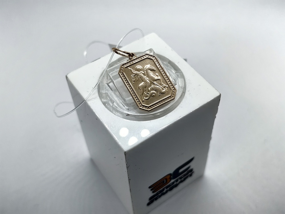 035929 ПОДВЕСКА ИКОНА без камня (Au 585)