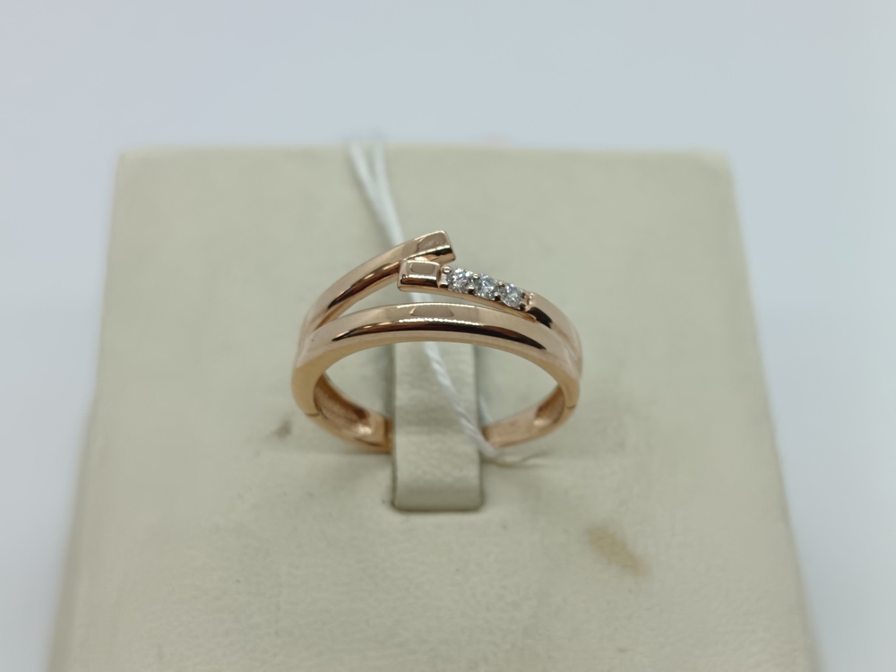 КОЛЬЦО БРИЛЛИАНТ Au 585