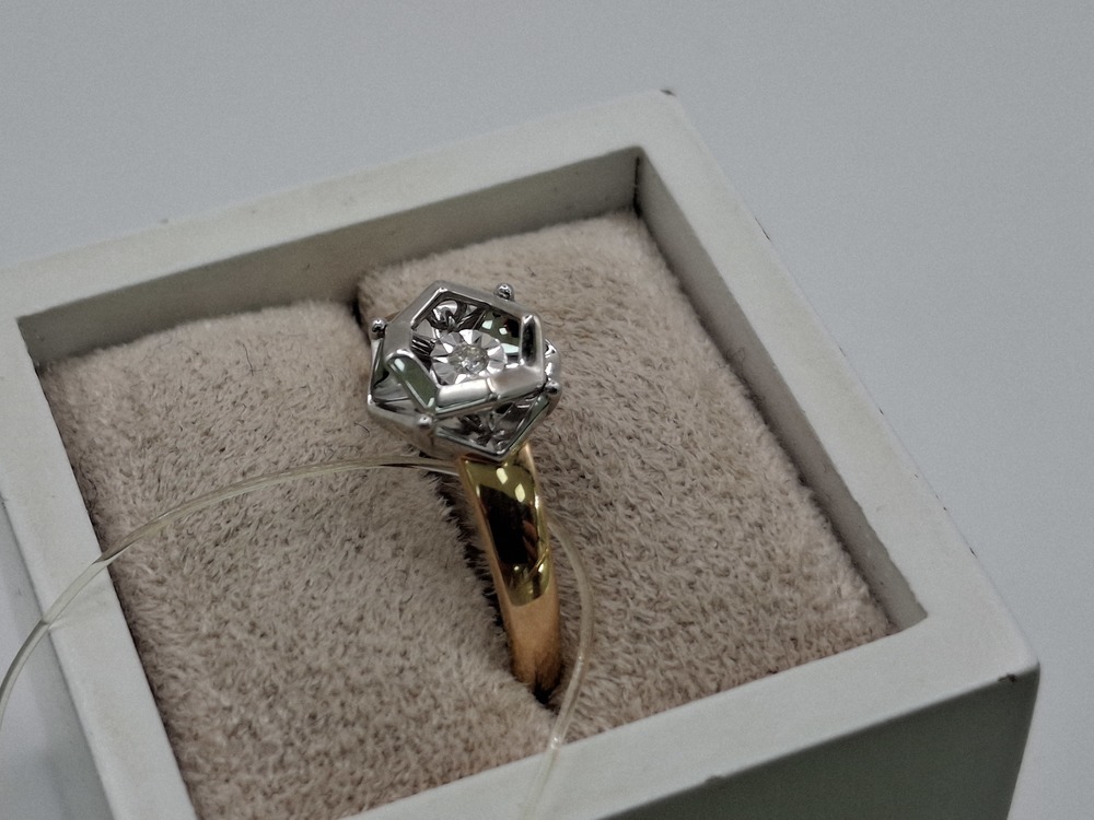 КОЛЬЦО БРИЛЛИАНТ (Au 585)