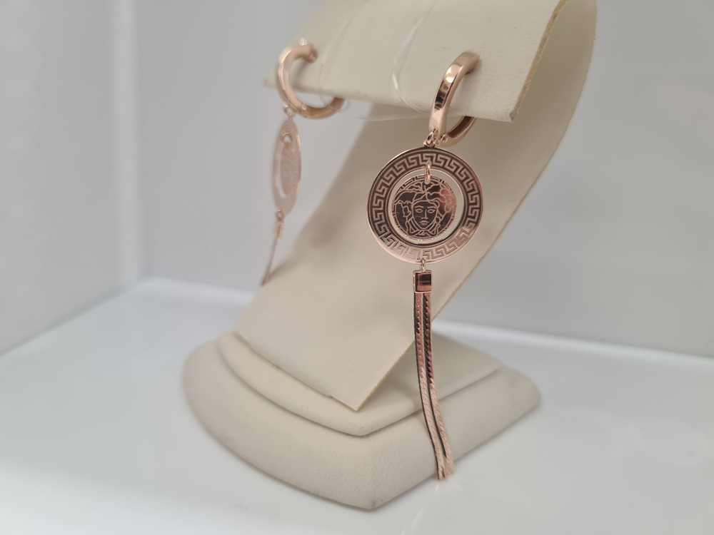 СЕРЬГИ БЕЗ КАМНЯ (Au 585)