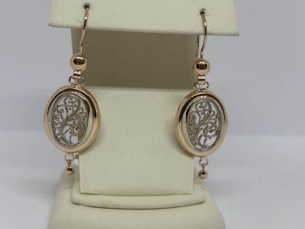 СЕРЬГИ ПЕТЕЛЬКА без камня (Au 585)