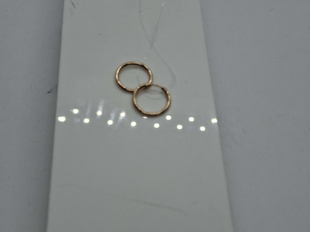 СЕРЬГИ КОНГО без камня (Au 585)