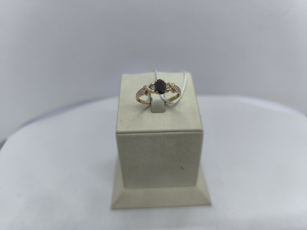 КОЛКМИ585 КОЛЬЦО С КАМНЯМИ (Au 585)