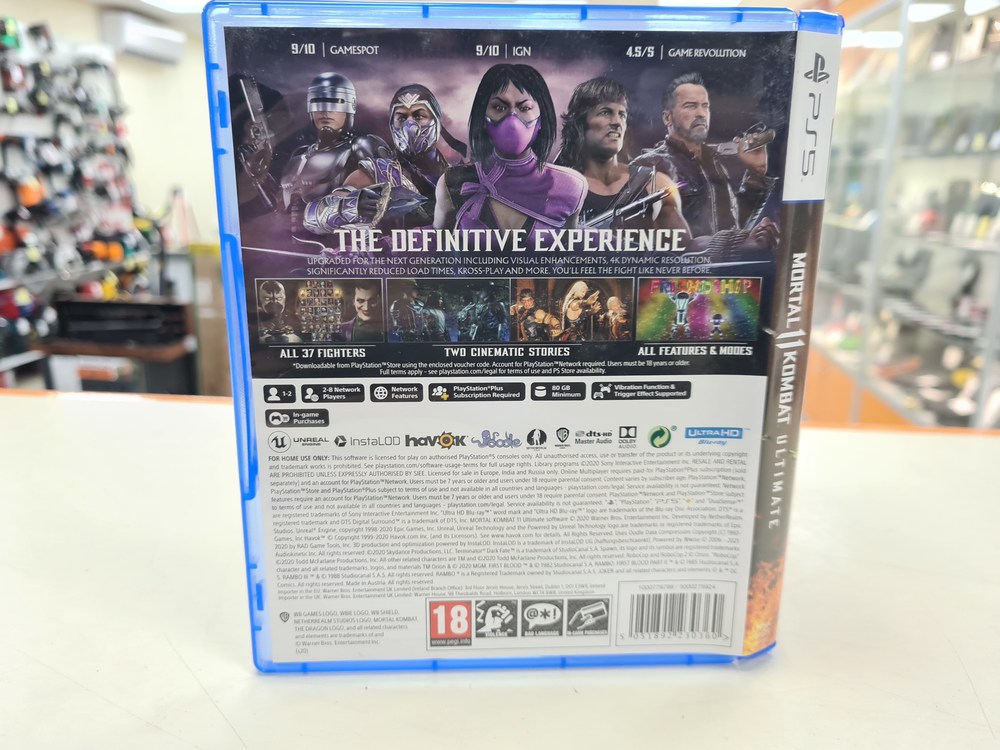 Игра Playstation 5 Mortal Kombat 11 Ultimate