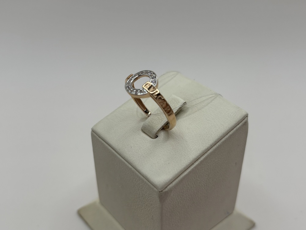 КОЛЬЦО С КАМНЕМ (Au 585)