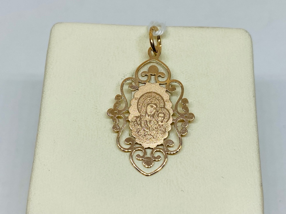 ПОДИБК585 ПОДВЕСКА ИКОНА БЕЗ КАМНЯ (Au 585)