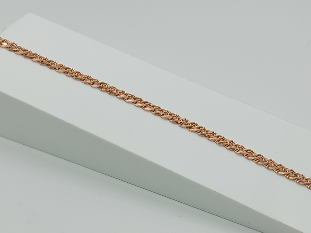 БРАСЛЕТ ПУСТОТЕЛЫЙ Нона (Au 585)