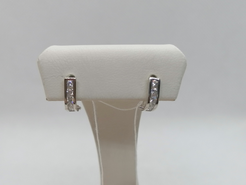 СКМИ585 СЕРЬГИ С КАМНЯМИ (Au 585)