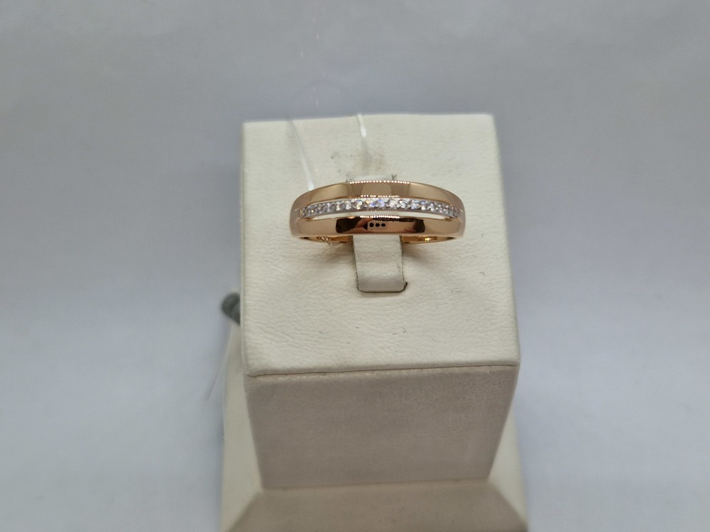 019445 КОЛЬЦО С КАМНЯМИ (Au 585)