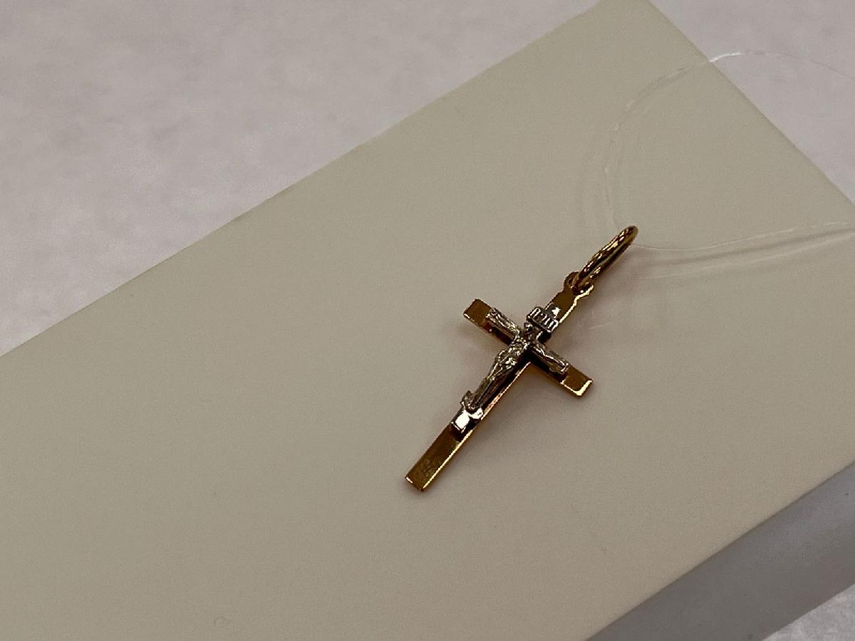 810-00324-10-00-00-00 ПОДВЕСКА КРЕСТ (Au 585)