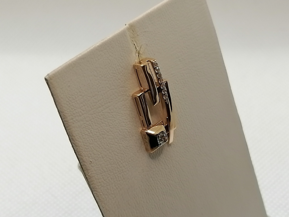 ПОДВЕСКА С КАМНЯМИ (Au 585)