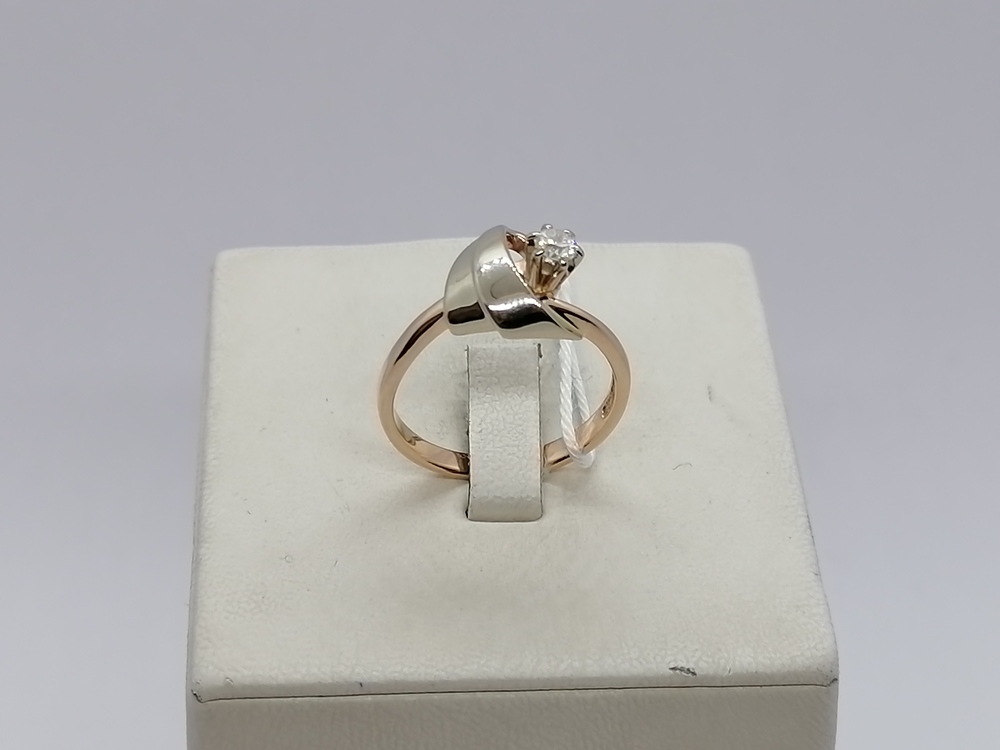 КОЛЬЦО БРИЛЛИАНТ Au 585