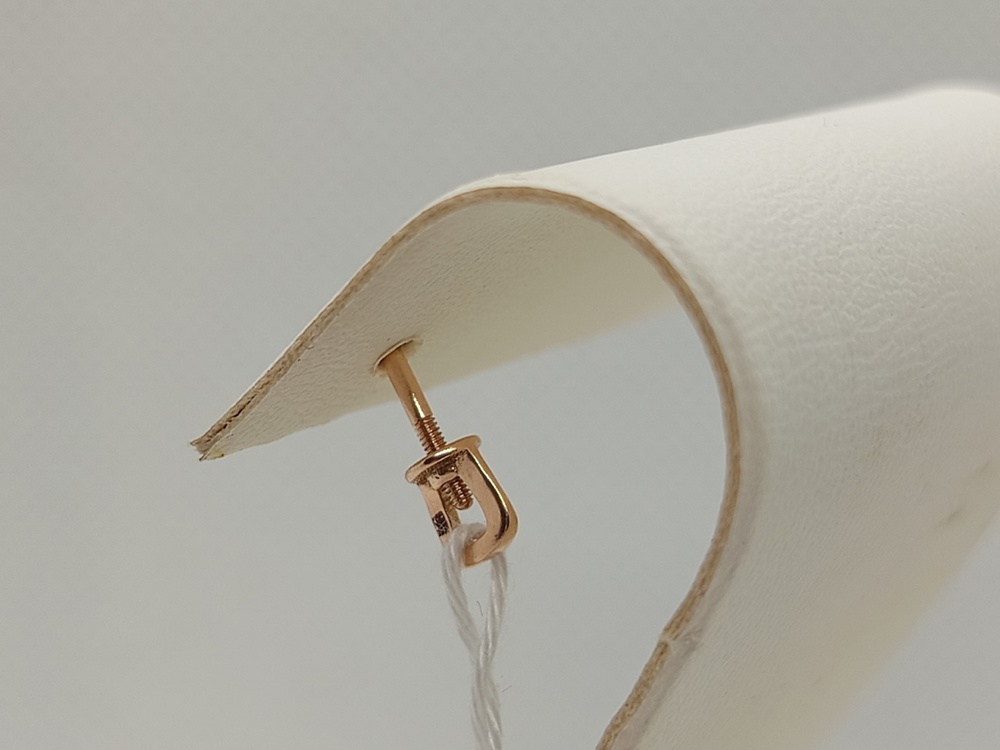 СПУС585 СЕРЬГИ ПУСЕТЫ (Au 585)