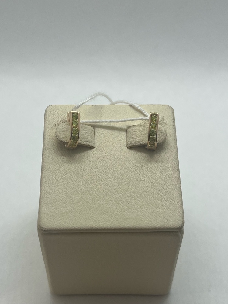 СКМИ585 СЕРЬГИ С КАМНЯМИ (Au 585)