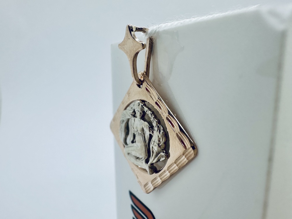 ПОДВЕСКА ЗНАК ЗОДИАКА ДЕВА Au 585