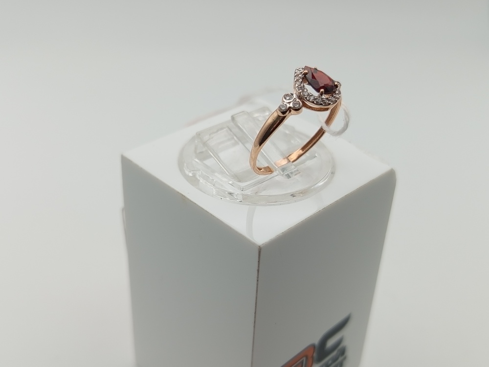 КОЛКМИ585 КОЛЬЦО С КАМНЯМИ (Au 585)