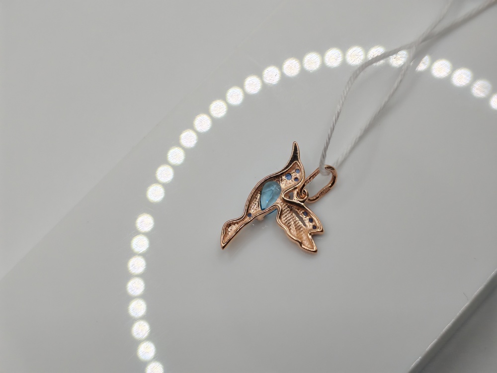 ПОДКМИ585 ПОДВЕСКА С КАМНЯМИ (Au 585)