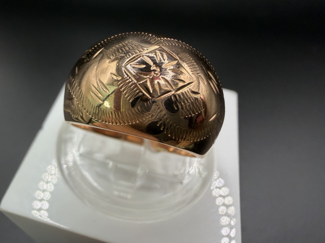 КОЛБКМ583 КОЛЬЦО БЕЗ КАМНЯ (Au 583)