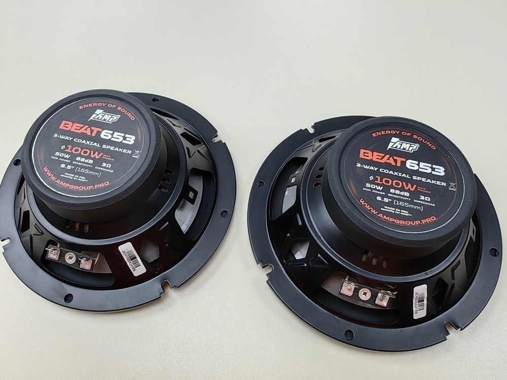 Автоакустика передняя AMP Beat 653