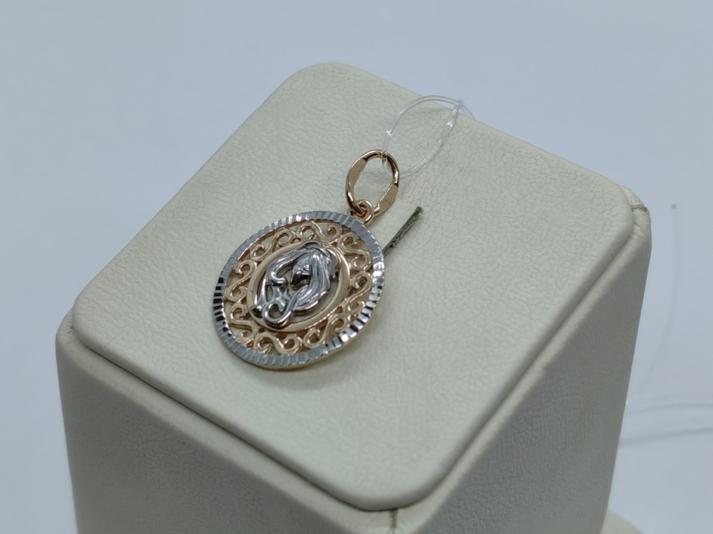 ПОДВЕСКА ЗНАК ЗОДИАКА ДЕВА (Au 585)