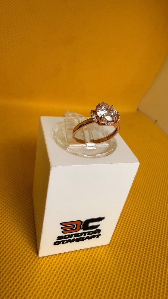 КОЛКМИ585 КОЛЬЦО С КАМНЯМИ (Au 585)