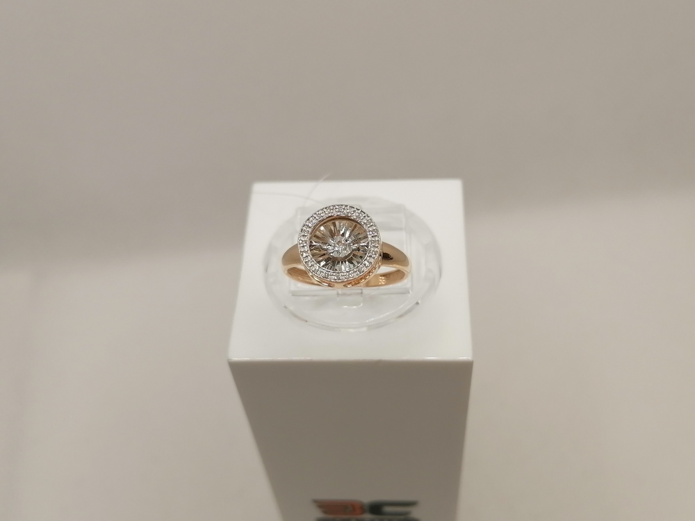 01-11-5478-31-00 КОЛЬЦО БРИЛЛИАНТ (Au 585)