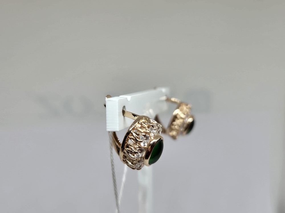 СЕРЬГИ С КАМНЯМИ (Au 585)