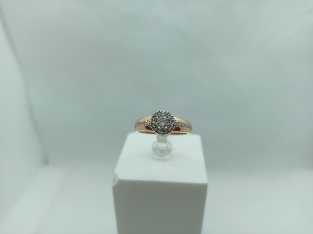 903381-1102 КОЛЬЦО С КАМНЯМИ (Au 585)