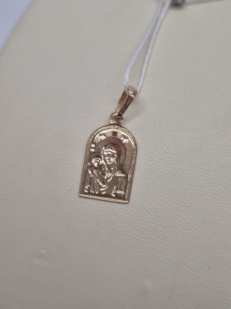 ПОДИБК585 ПОДВЕСКА ИКОНА БЕЗ КАМНЯ (Au 585)