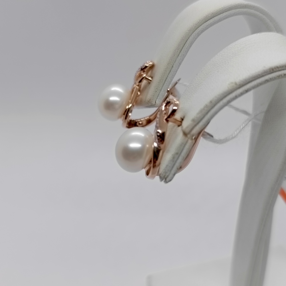 СКМИ585 СЕРЬГИ С КАМНЯМИ (Au 585)