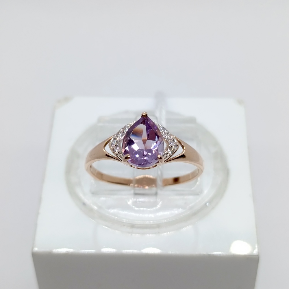 КОЛКМИ585 КОЛЬЦО С КАМНЯМИ (Au 585)